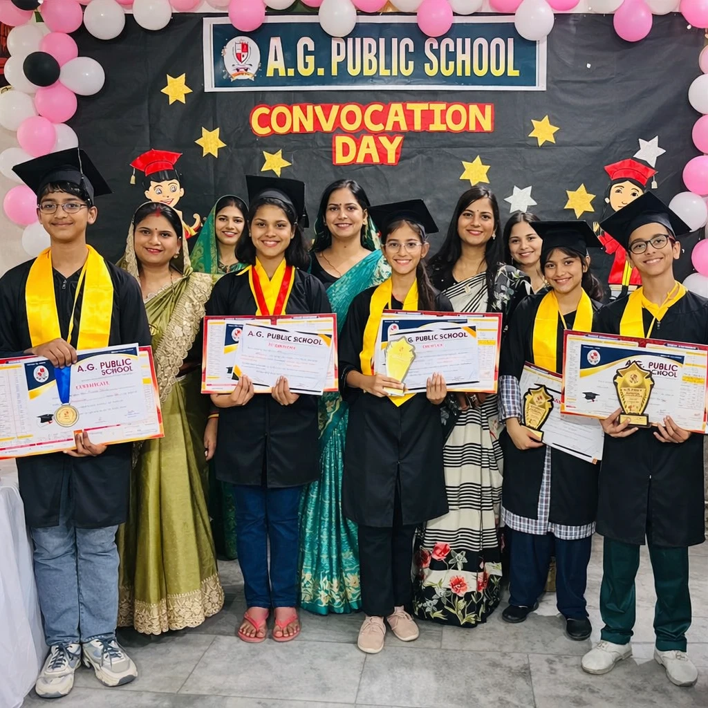 Convocation Ceremony at A.G. Public School